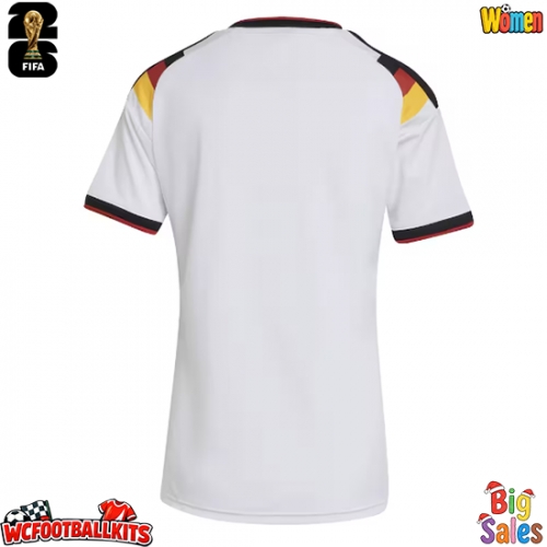 Germany Replica Home Stadium Shirt for Women World Cup 2026 Short Sleeve